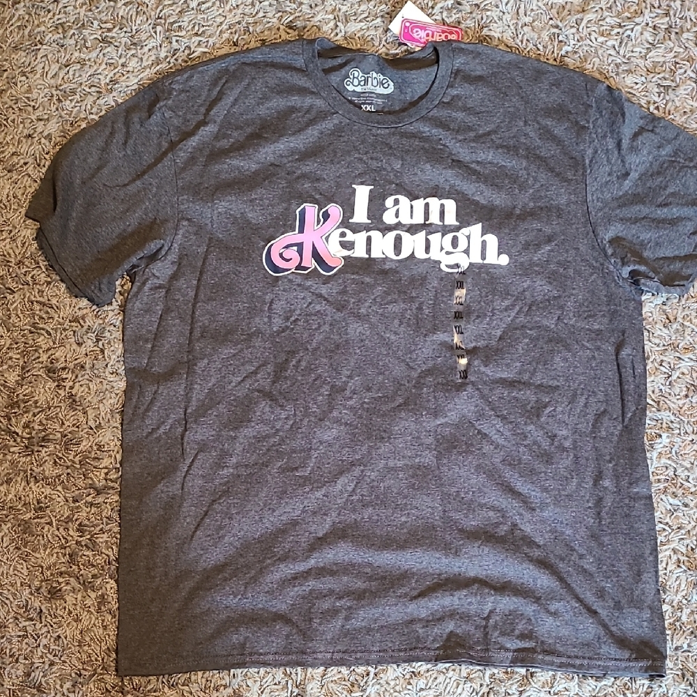 Barbie Charcoal 'I am Kenough' Tee